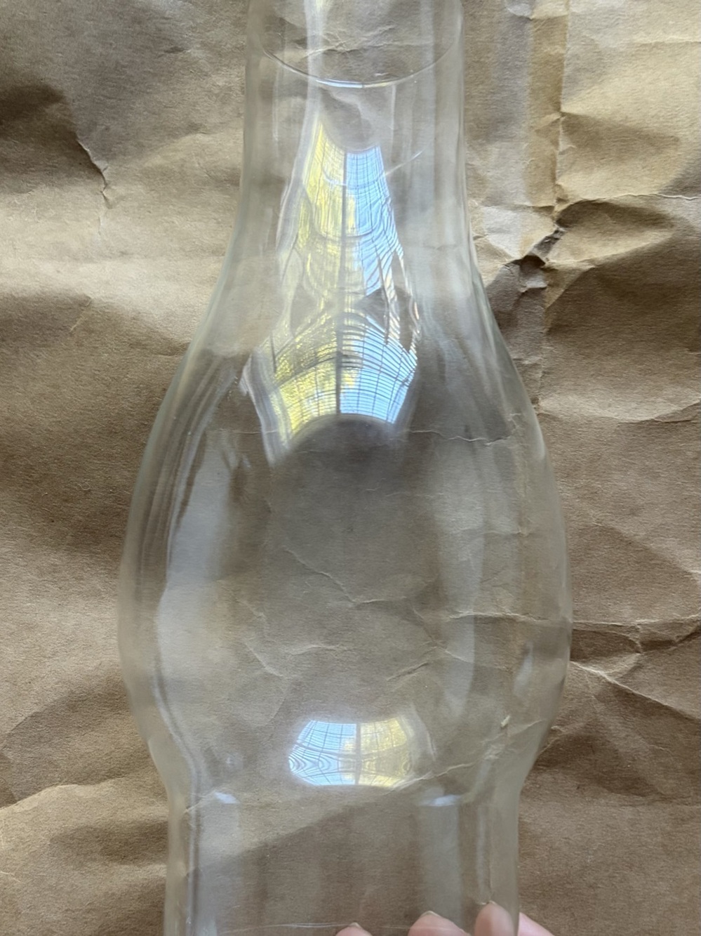 Glass lamp shade